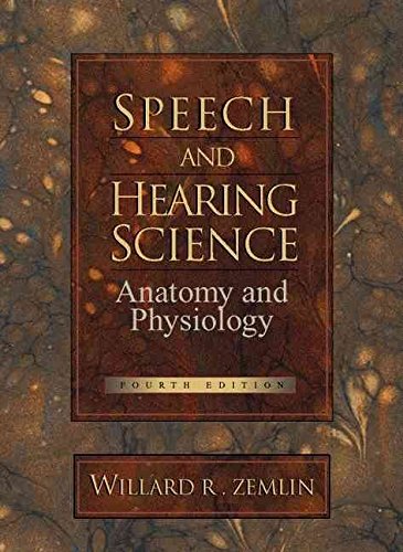 Imagen de archivo de Speech and Hearing Science : Anatomy and Physiology a la venta por Better World Books