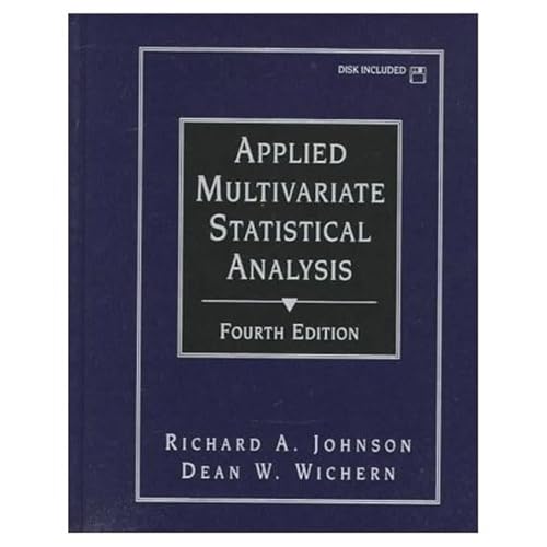 Beispielbild fr Applied Multivariate Statistical Analysis zum Verkauf von Reuseabook