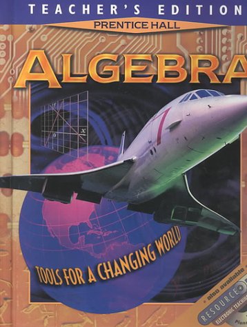 Stock image for Algebra: Tools For A Changing World Teacher's Edition ; 9780138386733 ; 0138386730 for sale by APlus Textbooks