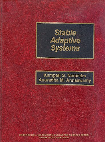 9780138399948: Stable Adaptive Systems (Prentice Hall information & system sciences series)