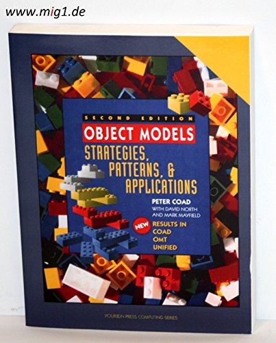 Beispielbild fr Object Models : Strategies, Patterns, and Applications zum Verkauf von Better World Books