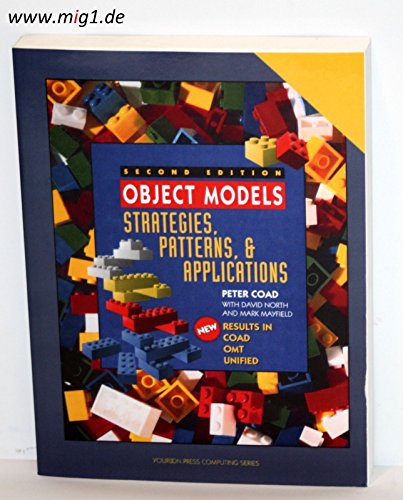 Imagen de archivo de Object Models : Strategies, Patterns, and Applications a la venta por Better World Books