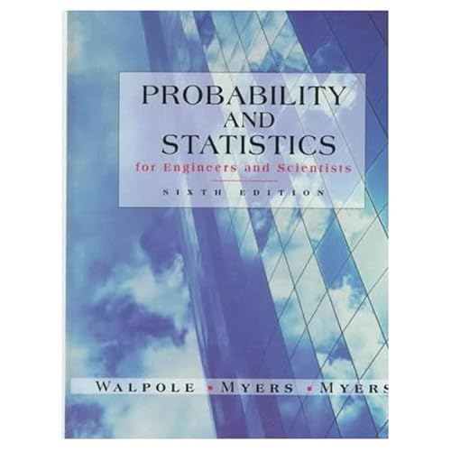Stock image for Probability and Statistics for Engineers and Scientists for sale by Seattle Goodwill