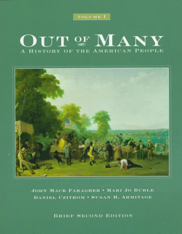 9780138414795: Out Many History American People Brf V1: A History of the American People