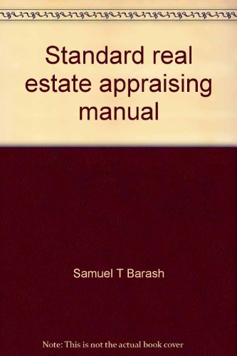 Stock image for Standard Real Estate Appraisal Manual for sale by BookDepart