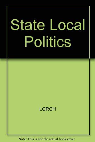 9780138440107: State & Local Politics