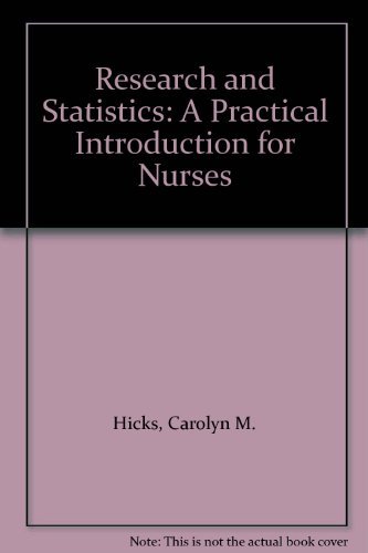 Stock image for Research and Statistics: A Practical Introduction for Nurses for sale by WorldofBooks