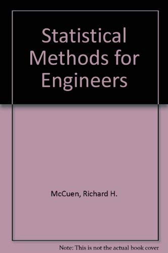 Stock image for Statistical Methods for Engineers for sale by HPB-Red