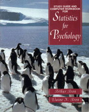 Imagen de archivo de Statistics for Psychology Study Guide a la venta por ThriftBooks-Dallas