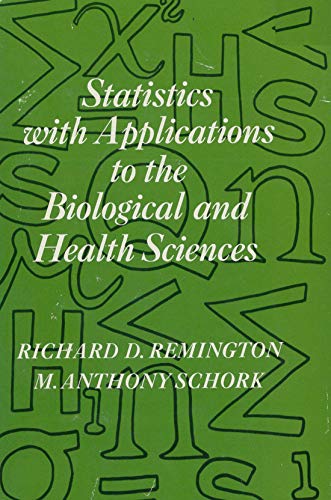 Stock image for Statistics with applications to the biological and health sciences for sale by Wonder Book