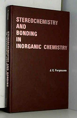 Stock image for Stereochemistry and Bonding in Inorganic Chemistry for sale by Speedy Book