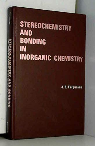 9780138466671: Stereochemistry and bonding in inorganic chemistry (Prentice-Hall international series in chemistry)
