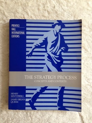 The Strategy Process - James, Robert M.,Mintzberg, Henry,Quinn, James Brian