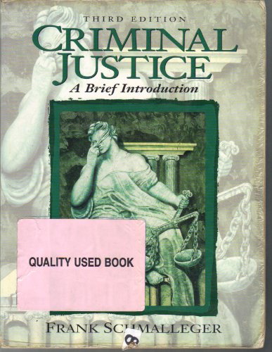 Imagen de archivo de Criminal Justice: A Brief Introduction a la venta por Drew