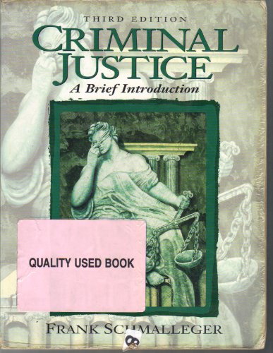 9780138482435: Criminal Justice Brief Intro: A Brief Introduction