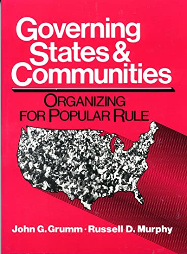 9780138506292: Governing States and Communities: Organizing for Popular Rule