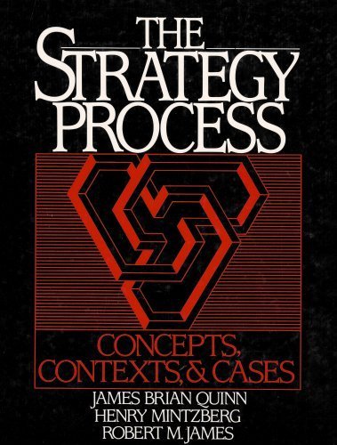 Beispielbild fr The Strategy Process : Concepts, Contexts and Cases zum Verkauf von Better World Books: West