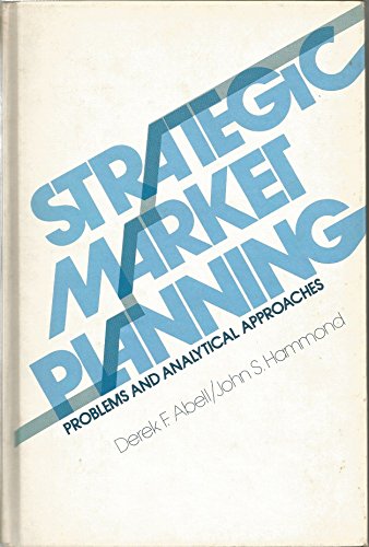 9780138510893: Strategic Market Planning: Problems and Analytical Approaches