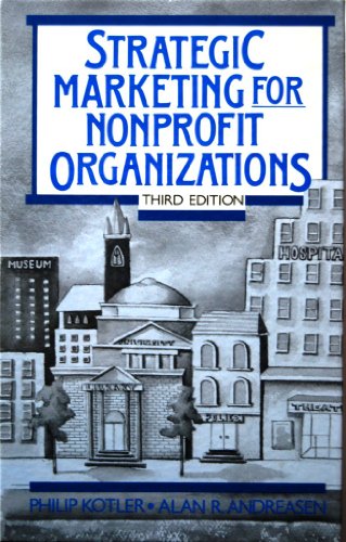 Imagen de archivo de Strategic Marketing for Nonprofit Organizations 3rd Edition a la venta por a2zbooks