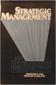 Beispielbild fr Strategic Management: An Integrative Perspective zum Verkauf von AwesomeBooks