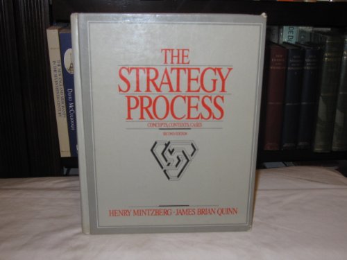Immagine dell'editore per The Strategy Process: Concepts, Contexts, and Cases venduto da Ammareal