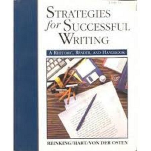 Beispielbild fr Strategies for successful writing: A rhetoric, reader, and handbook zum Verkauf von HPB-Red
