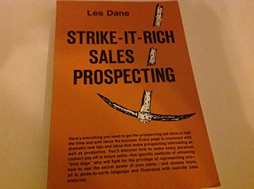 9780138528140: Strike-it-rich sales prospecting