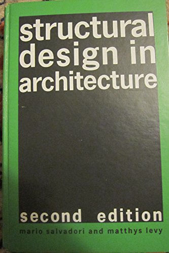 Imagen de archivo de Structural Design in Architecture a la venta por Better World Books