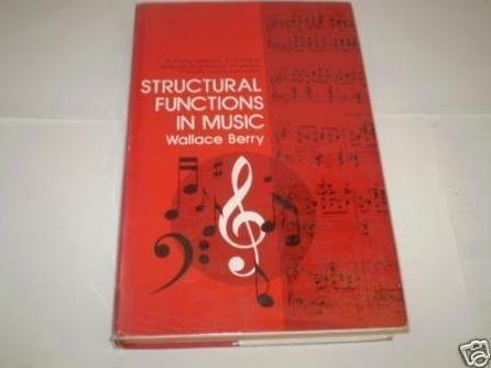 Stock image for Structural Functions in Music for sale by Better World Books