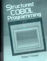 Structured Cobol Programming (9780138542177) by Grauer, Robert T.