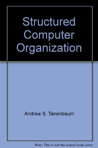 9780138544232: Structured Computer Organization by Andrew S. Tanenbaum