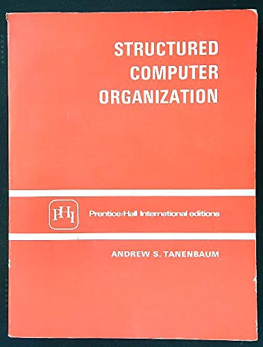9780138544973: Structured Computer Organization