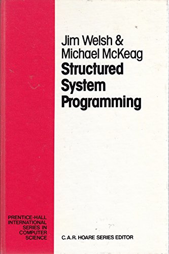 Imagen de archivo de Structured System Programming (Prentice-Hall Software Series) a la venta por Idaho Youth Ranch Books