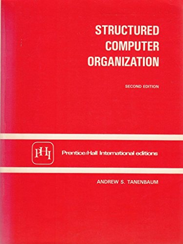 Beispielbild fr Structured Computer Organization zum Verkauf von WorldofBooks
