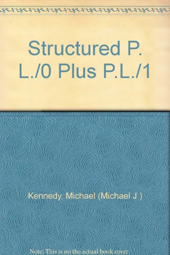Structured PL/zero plus PL/one (9780138549015) by Michael Kennedy