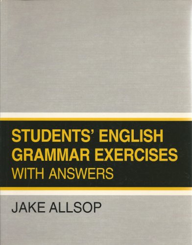 Stock image for Student's English Grammar: Exercises: With Answer Key for sale by WorldofBooks
