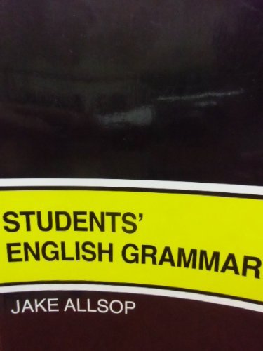 Beispielbild fr Student's English Grammar zum Verkauf von WorldofBooks