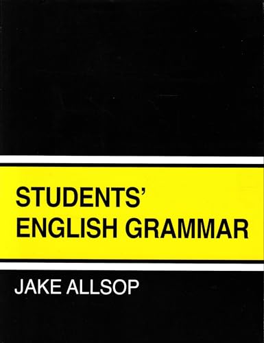 Stock image for Student's English Grammar for sale by AwesomeBooks