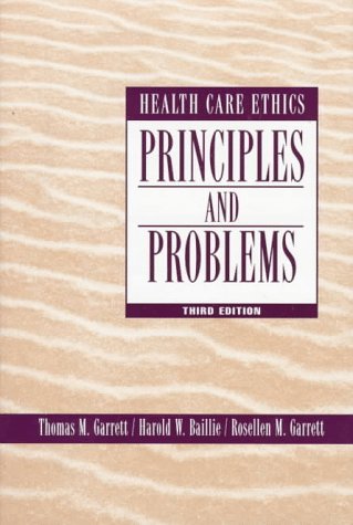 Imagen de archivo de Health Care Ethics a la venta por Better World Books