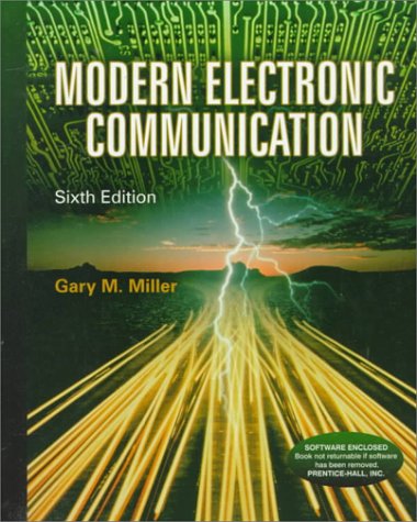 9780138598280: Modern Electronic Communication
