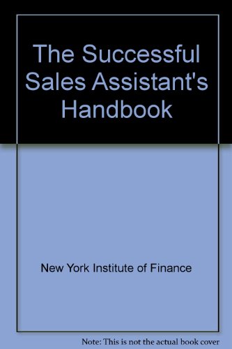 9780138603052: The Successful Sales Assistant's Handbook