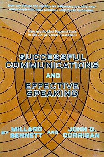 Imagen de archivo de Successful Communications and Effective Speaking a la venta por Top Notch Books