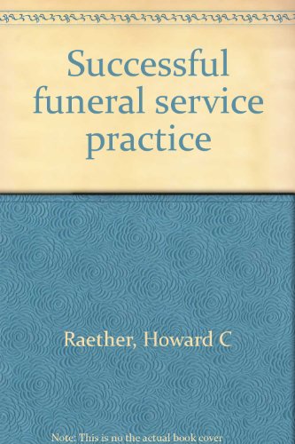 Stock image for Successful Funeral Service Practice for sale by Better World Books