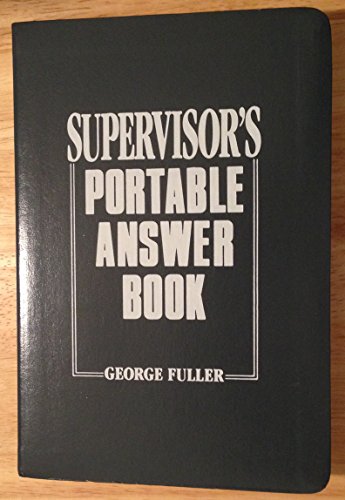 Stock image for Supervisor's Portable Answer Book for sale by SecondSale