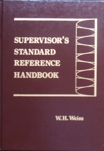 Stock image for Supervisors Standard Reference Handbook for sale by Wonder Book