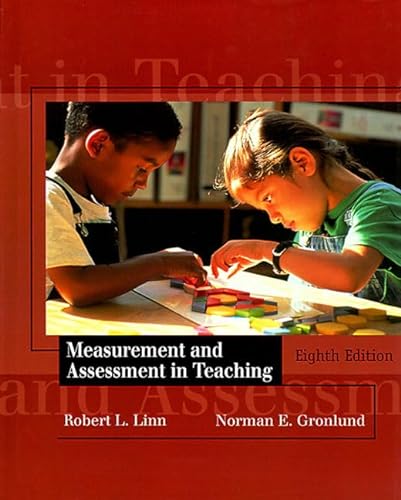 Stock image for Measurement and Assessment in Teaching for sale by Better World Books