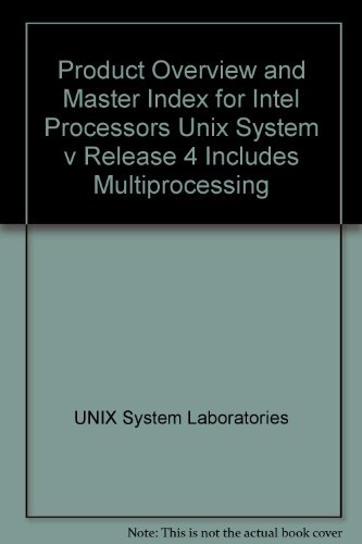Immagine dell'editore per Product Overview and Master Index for Intel Processors Unix System V Release 4 Includes Multiprocessing venduto da medimops