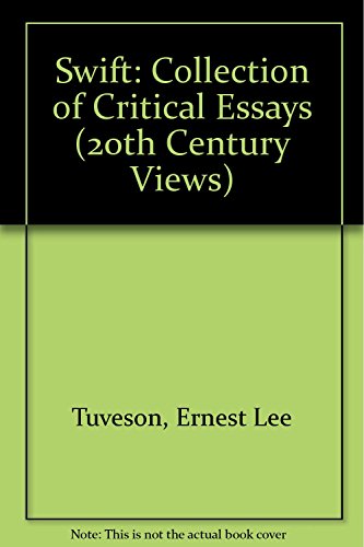 9780138795108: Swift: A Collection of Critical Essays (Twentieth Century Views)