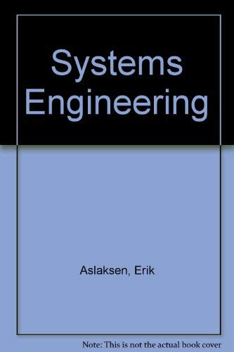Stock image for Systems Engineering for sale by Better World Books Ltd