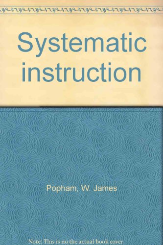 Imagen de archivo de Systematic Instruction a la venta por Aaron Books